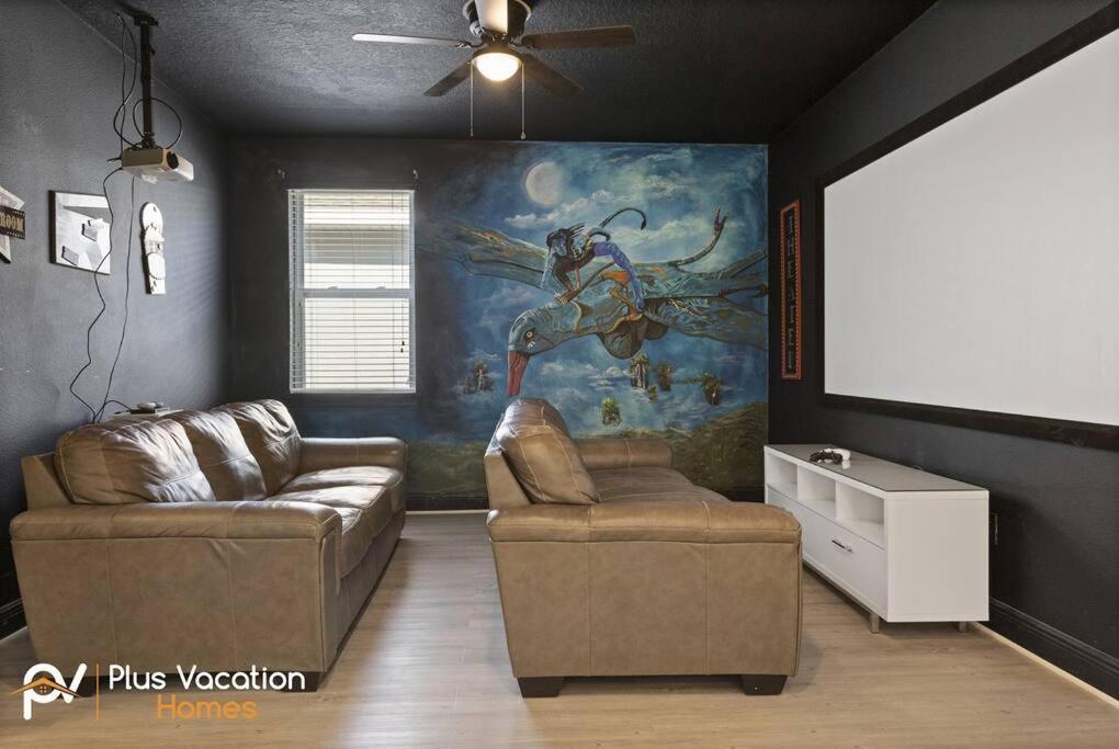 551-Luxury 8 Bedrooms Villa Pool& Spa-Movie Room Orlando Buitenkant foto
